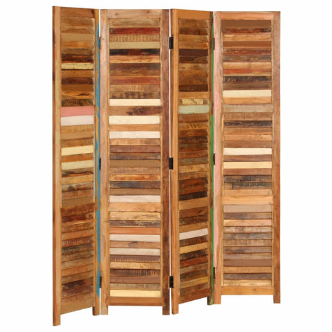 vidaXL Room Divider Solid Reclaimed Wood 66.9" - Vision store of the future
