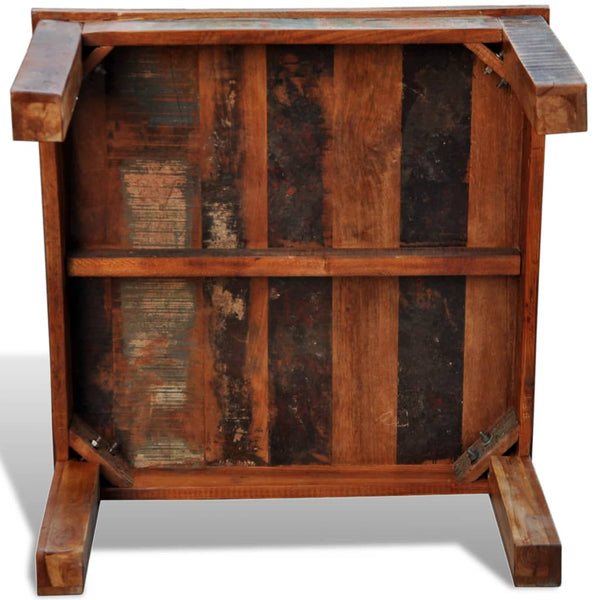 vidaXL Coffee Table Square Reclaimed Wood - Vision store of the future