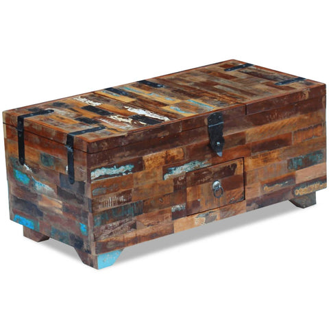 vidaXL Coffee Table Couch Stand Side End Desk Solid Mango Wood/Reclaimed Wood - Vision store of the future