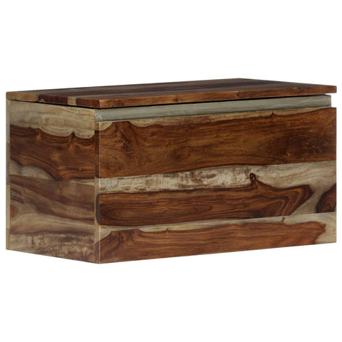 vidaXL Storage Chest 22.4"x11.8"x11.8" Solid Sheesham Wood - Vision store of the future