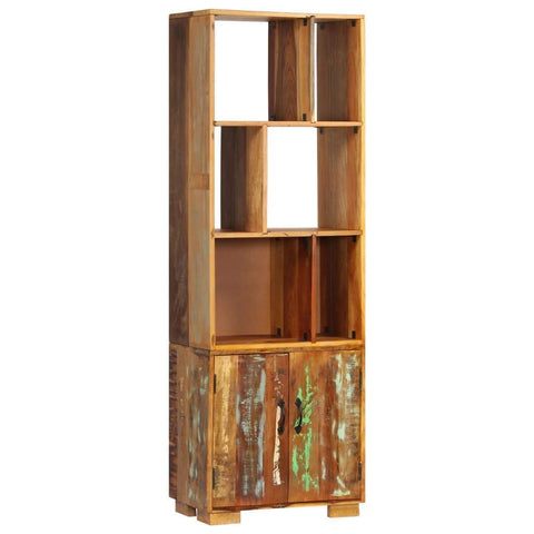 vidaXL Bookshelf Bookcase Storage Cabinet Solid Mango Wood/Reclaimed Wood - Vision store of the future