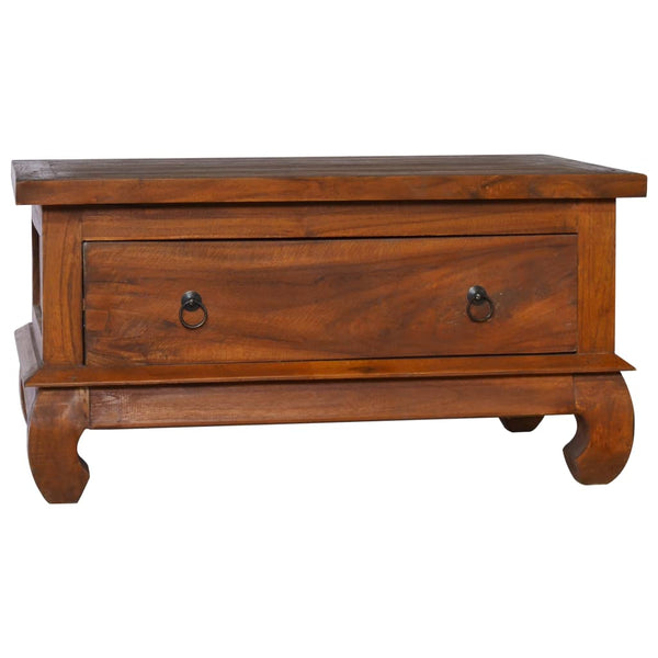 vidaXL Coffee Table End Side Accent Couch Reclaimed Teak Wood/Solid Teak Wood - Vision store of the future