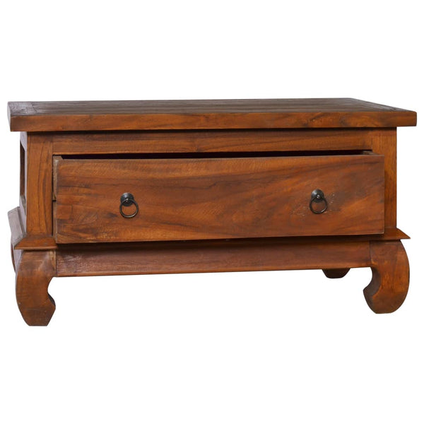 vidaXL Coffee Table End Side Accent Couch Reclaimed Teak Wood/Solid Teak Wood - Vision store of the future