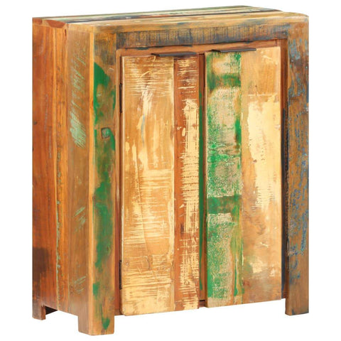 vidaXL Sideboard 23.2"x13"x29.5" Solid Reclaimed Wood - Vision store of the future