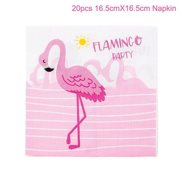 Flamingo Decoration Tropical Party Summer Beach Birthday Party Decor Events Flamingo Hawaii Hawaiian Party Decorations Supplies - Vision store of the future