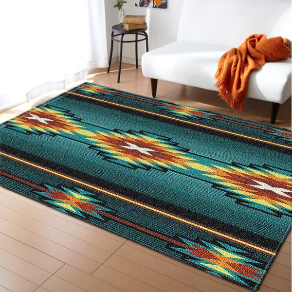 Nordic Bohemia National Style Carpet Flannel Soft Bedroom Sofa Table Mat Moroccan Home Decoration Rug and Carpet for Living Room - Vision store of the future