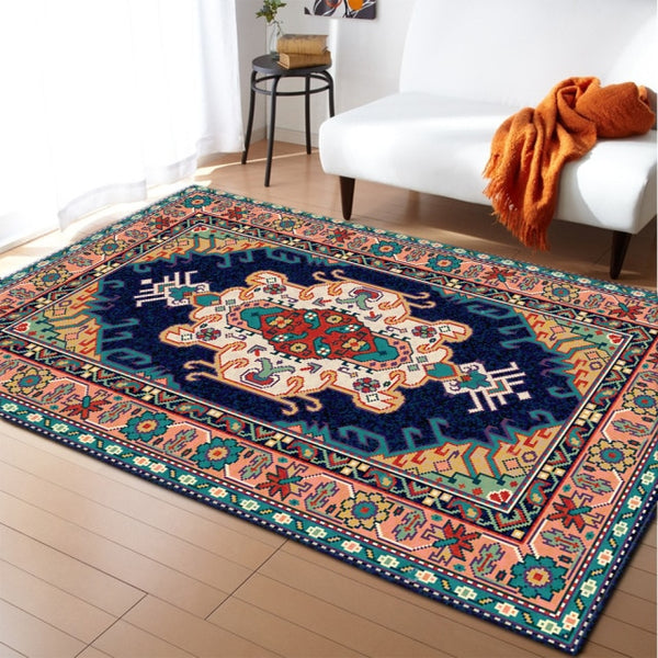 Nordic Bohemia National Style Carpet Flannel Soft Bedroom Sofa Table Mat Moroccan Home Decoration Rug and Carpet for Living Room - Vision store of the future