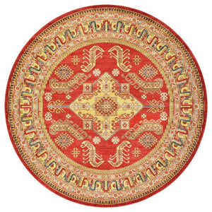 Retro Ethnic Carpet Round Moroccan Style Carpets for Living Room Area Rug Home Decoration Maison Moderne Salon Bedroom Decor - Vision store of the future