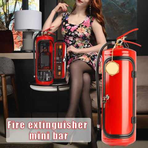 Fire Etinguisher Mini Bar Christmas Gift Can Bar Simulation Fire Extinguisher Desktop Ornament Home Decor Desktop Ornament - Vision store of the future